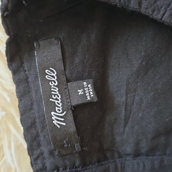 Seersucker Puff-Sleeve Cutout Mini Dress - Picture 7 of 12